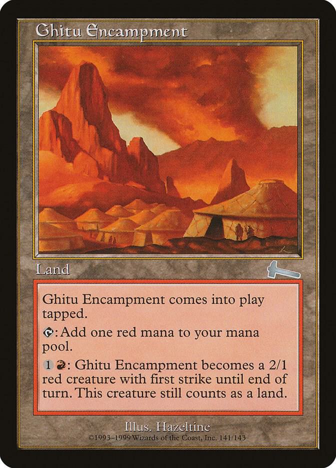 Ghitu Encampment #141 Urza's Legacy