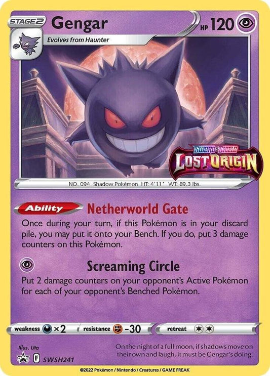 Gengar #SWSH241 (Prerelease) SWSH: Sword & Shield Promo Cards