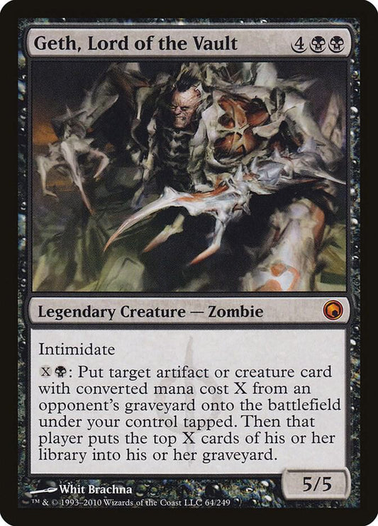 Geth, Lord of the Vault #64 Scars of Mirrodin