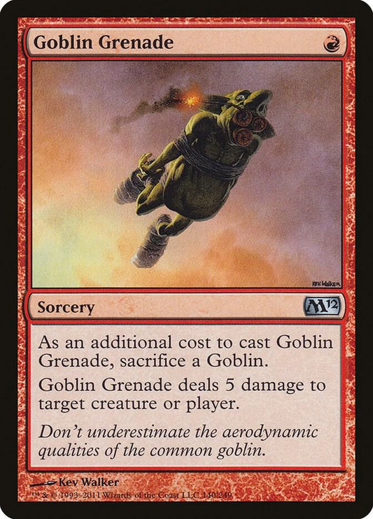 Goblin Grenade #140 Magic 2012