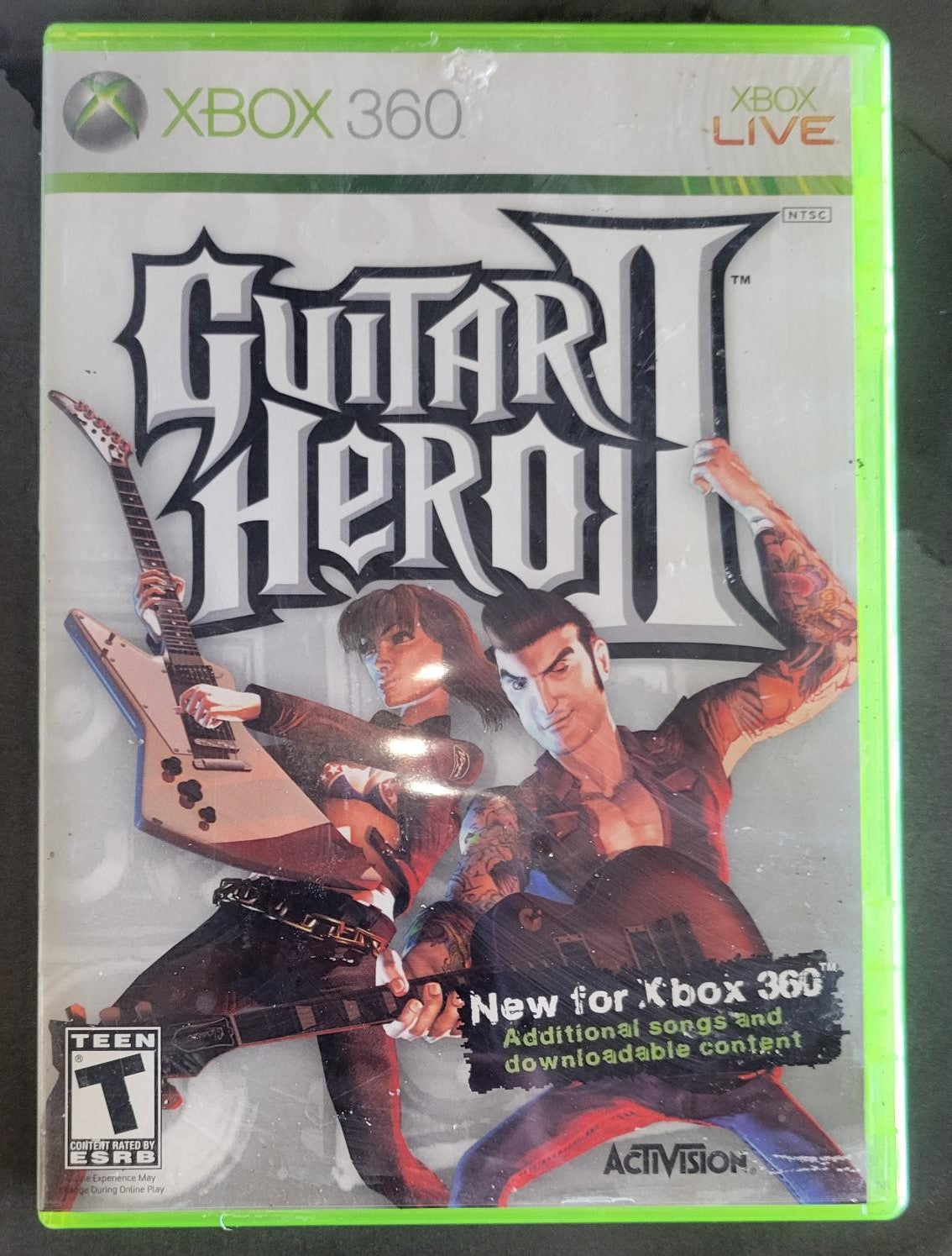 Xbox 360 Guitar Hero II (Game only) (No instructions)