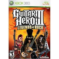 XB360 Guitar Hero III: Legends of Rock (Not for Resale) (Game Only) (Complete)