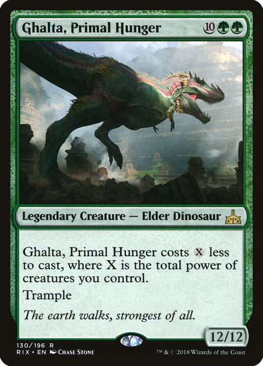 Ghalta, Primal Hunger #130 Rivals of Ixalan