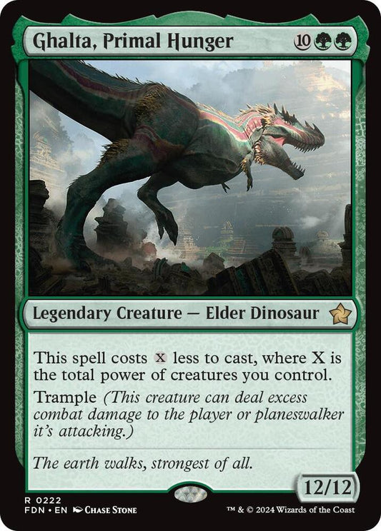 Ghalta, Primal Hunger #222 Foundations