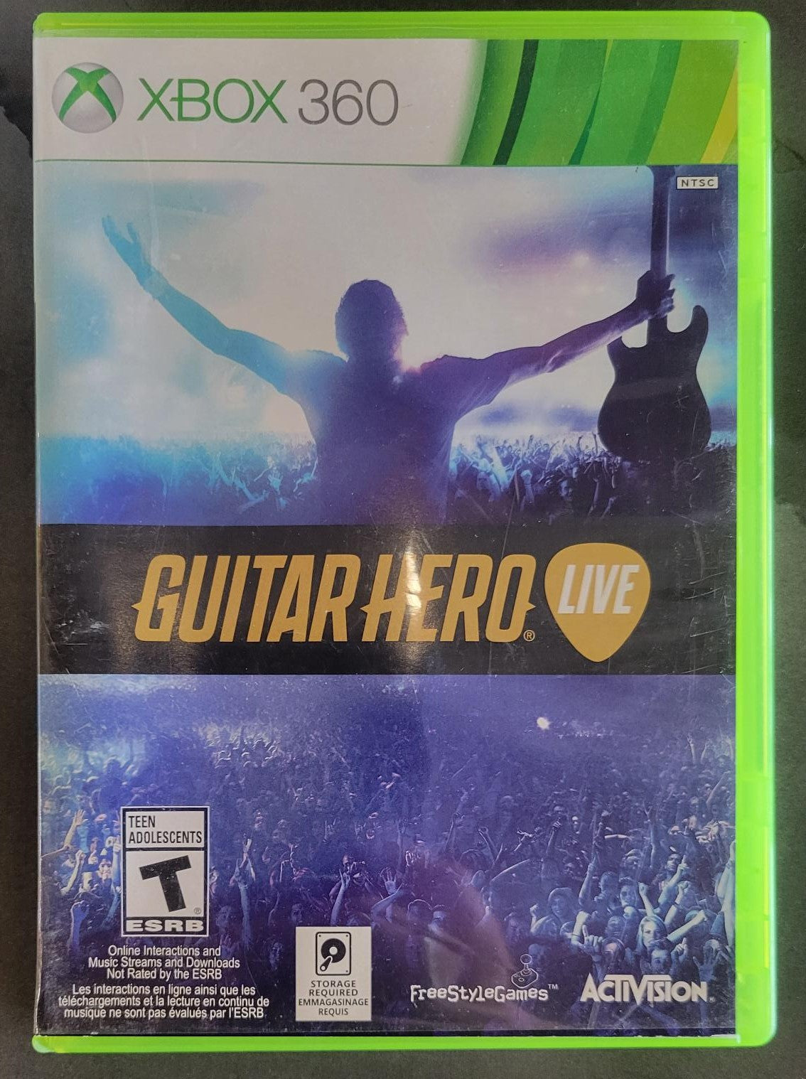 Xbox 360 Guitar Hero Live (Game only) (No instructions)