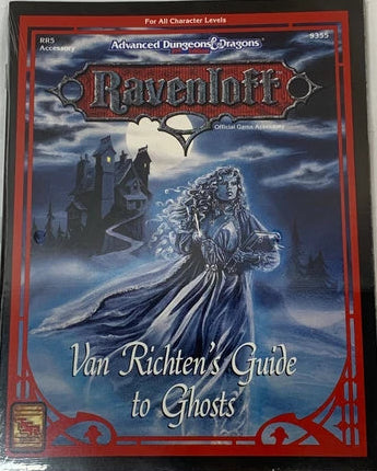 Dungeons & Dragons Ravenloft Van Richten's Guide to Ghosts (2nd Edition) (1992)