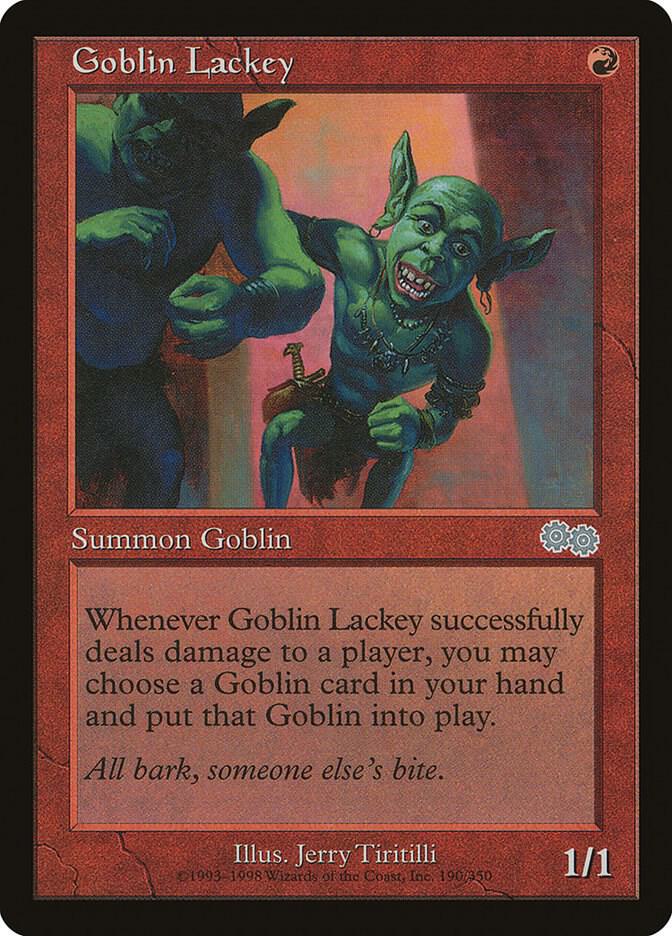 Goblin Lackey #190 Urza's Saga