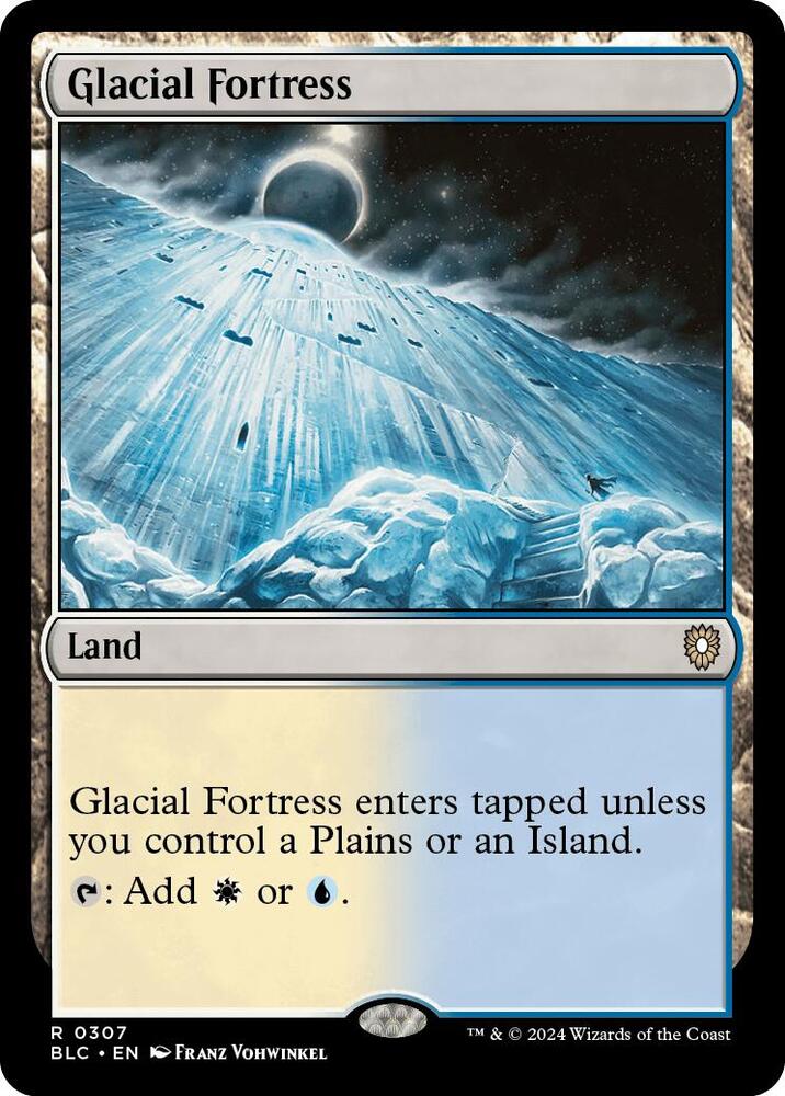 Glacial Fortress #307 Commander: Bloomburrow