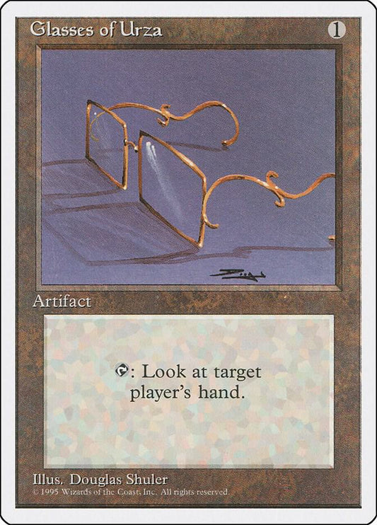 Glasses of Urza - Fourth Edition