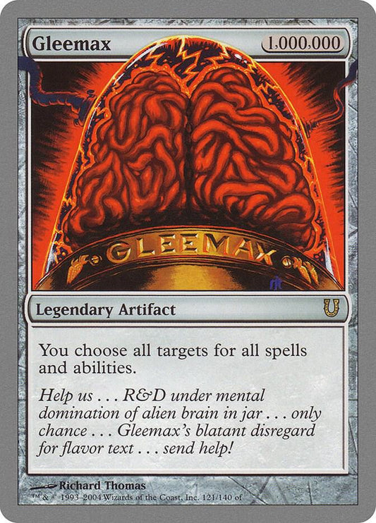 Gleemax #121 Unhinged