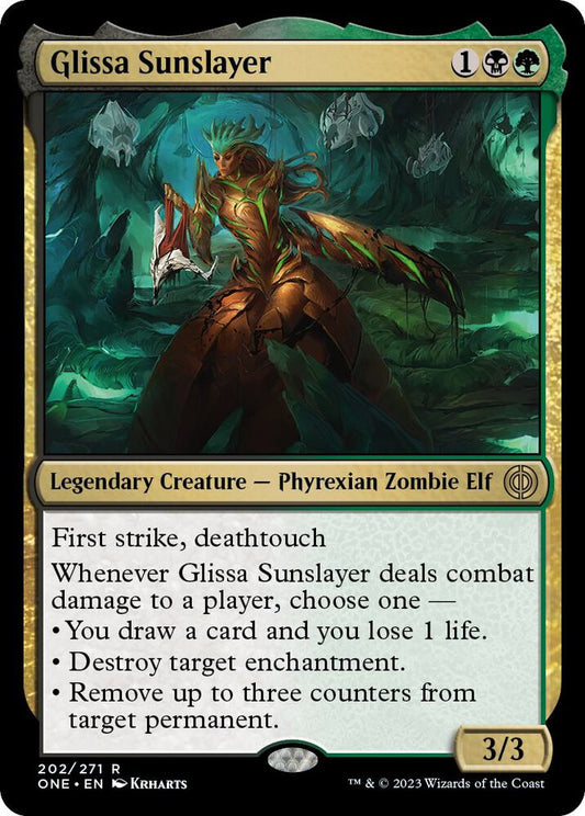 Glissa Sunslayer #202 FOIL Phyrexia: All Will Be One