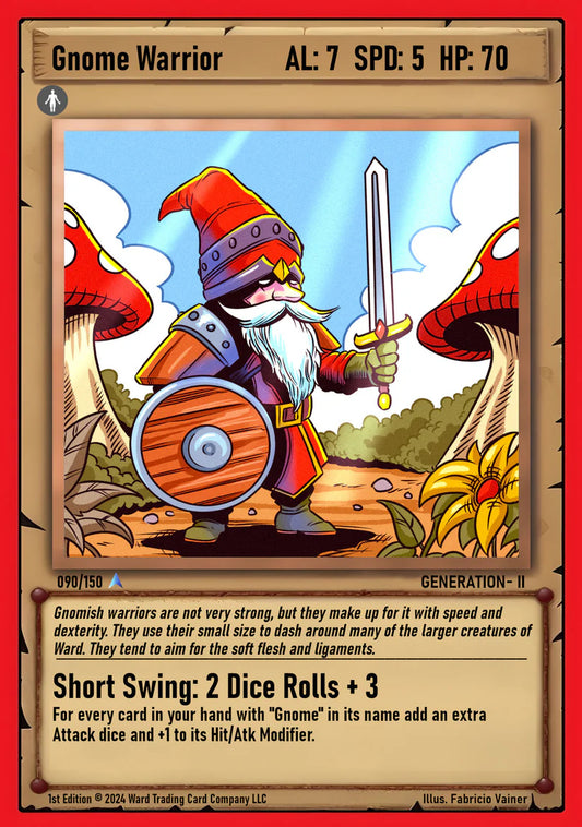 Gnome Warrior #90 Ward Gen II
