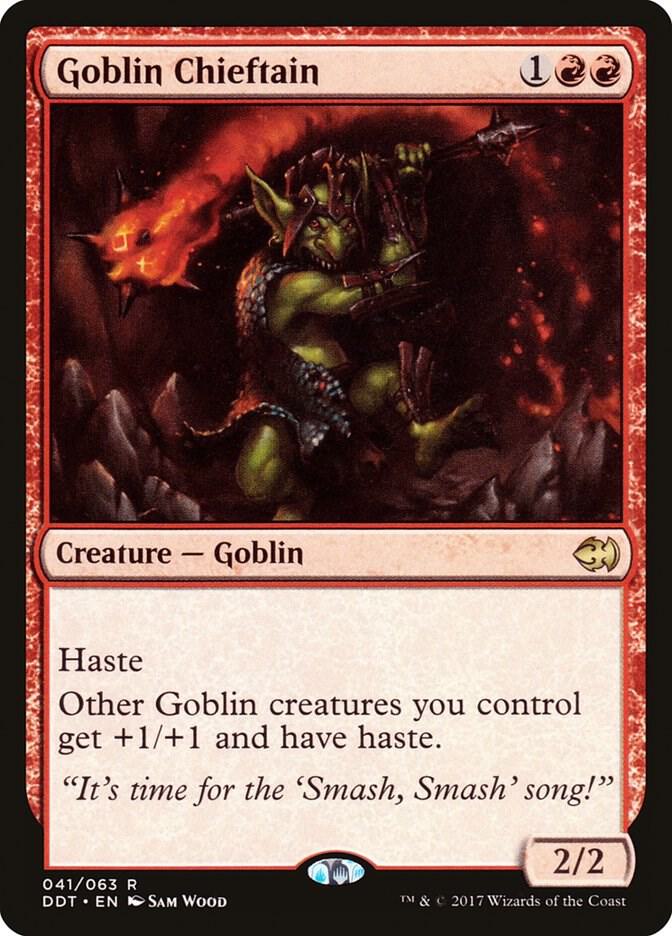 Goblin Chieftain #41 Duel Decks: Merfolk vs Goblins
