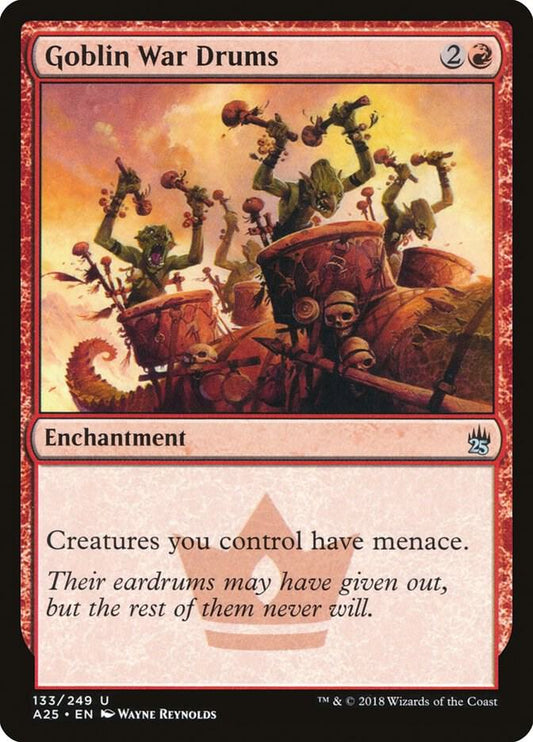 Goblin War Drums #133 Masters 25
