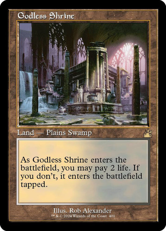 Godless Shrine #401 (Retro Frame) Ravnica Remastered