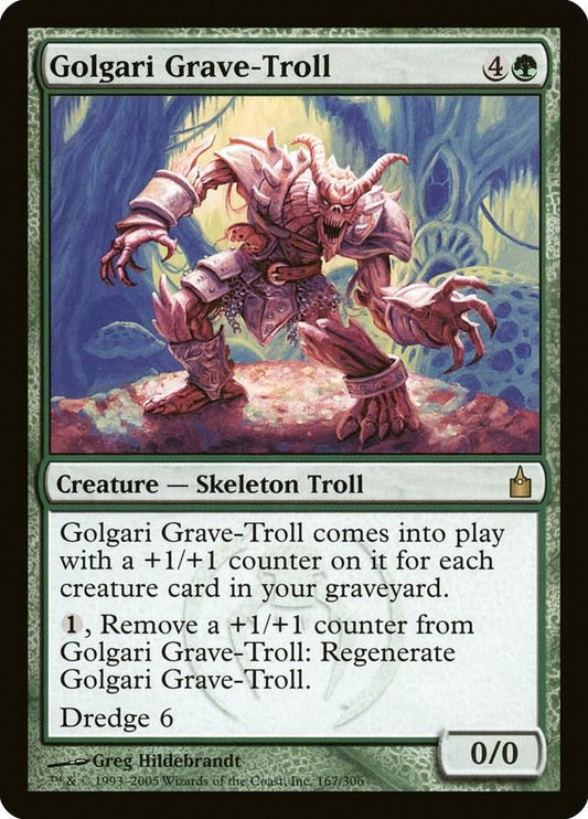 Golgari Grave-Troll #167 Ravnica: City of Guilds