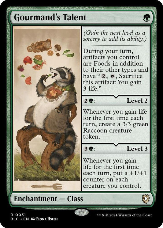 Gourmand's Talent #31 Commander: Bloomburrow