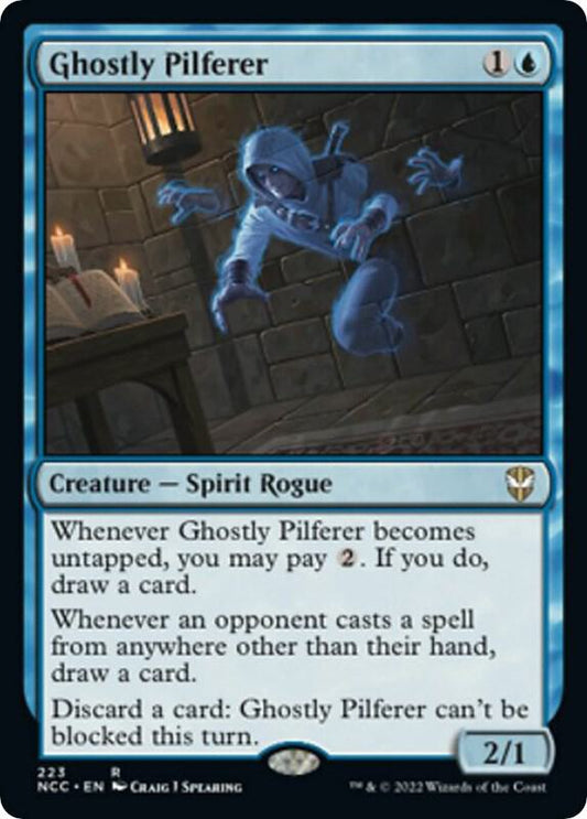 Ghostly Pilferer #223 Commander: Streets of New Capenna
