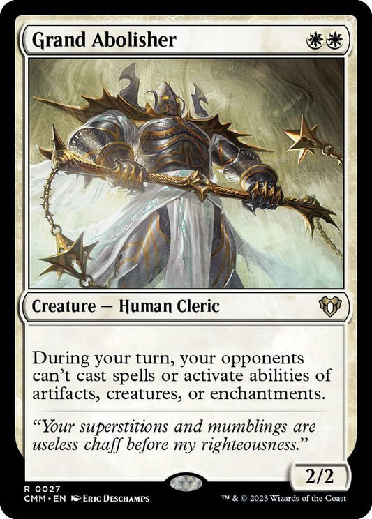 Grand Abolisher #27 Commander Masters