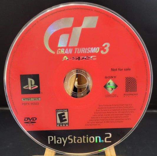 Playstation 2 Gran Turismo 3 A-Spec (Disc Only)
