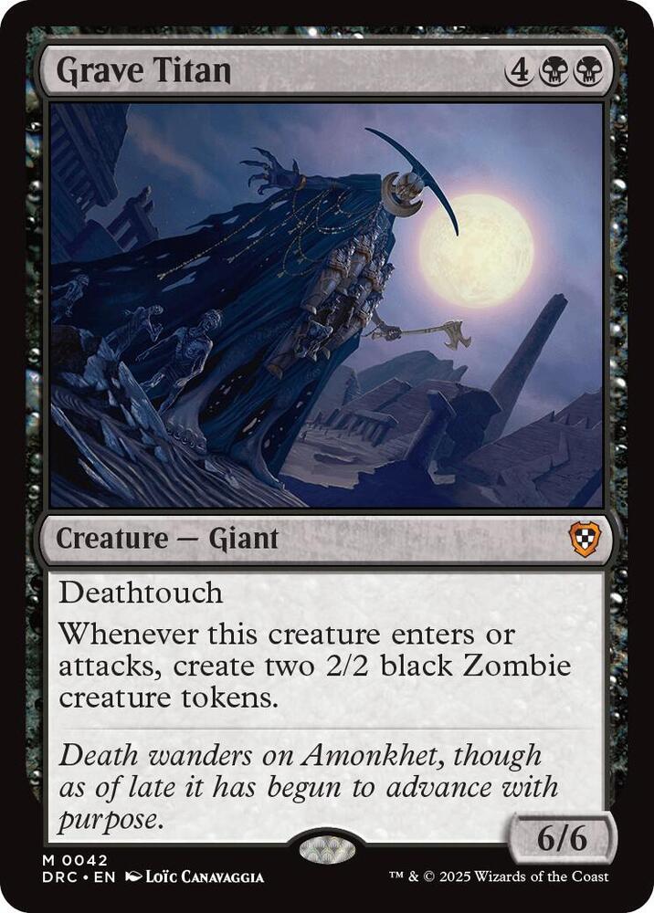 Grave Titan #42 Commander: Aetherdrift