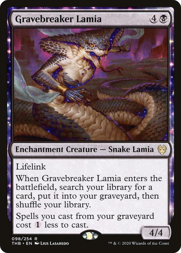 Gravebreaker Lamia #98 FOIL Theros Beyond Death