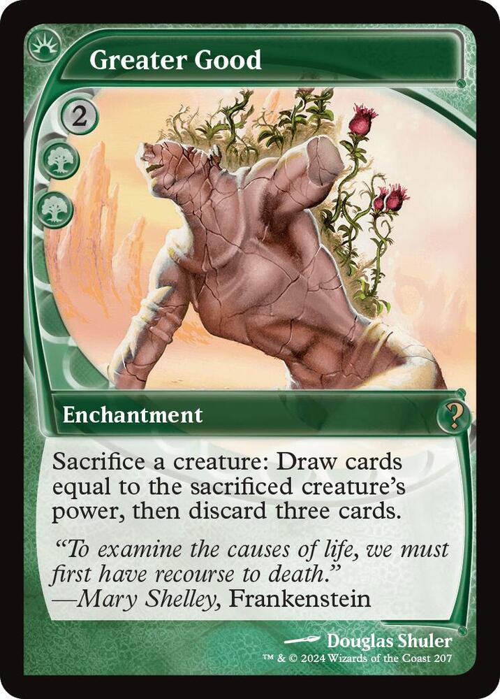 Greater Good (Future Sight) #207 Mystery Booster 2