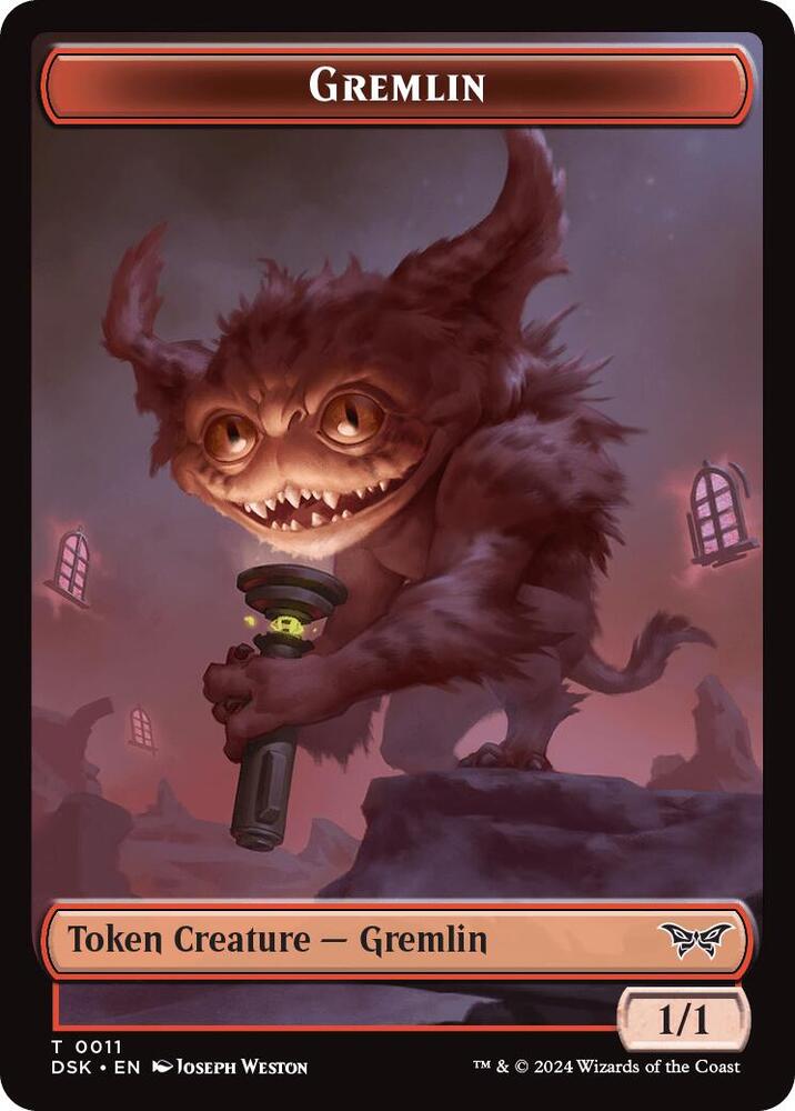 Gremlin Token #11 Duskmourn: House of Horror