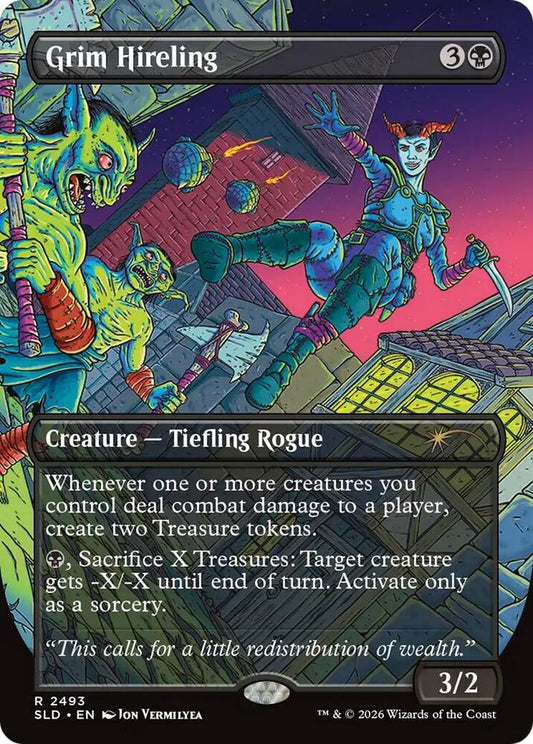 Grim Hireling #2493 FOIL Secret Lair Drop Series