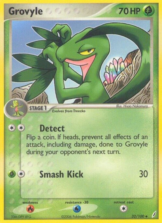 Grovyle #32 Crystal Guardians