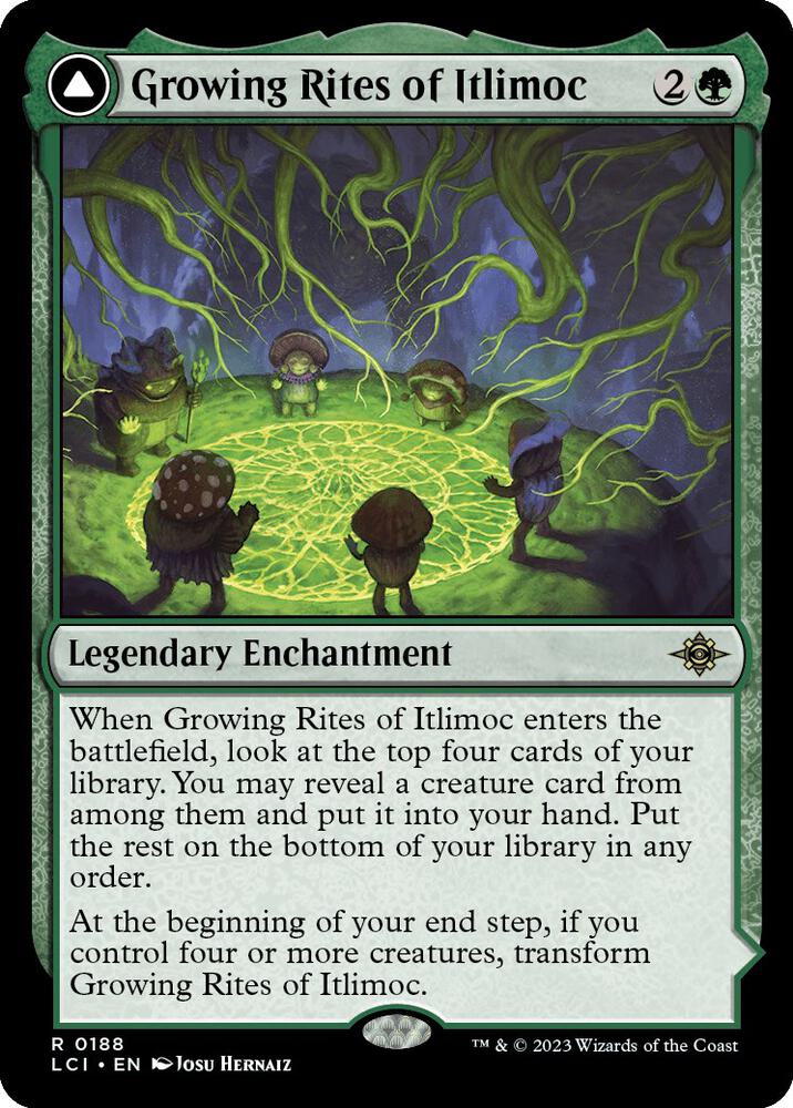 Growing Rites of Itlimoc #188 Lost Caverns of Ixalan