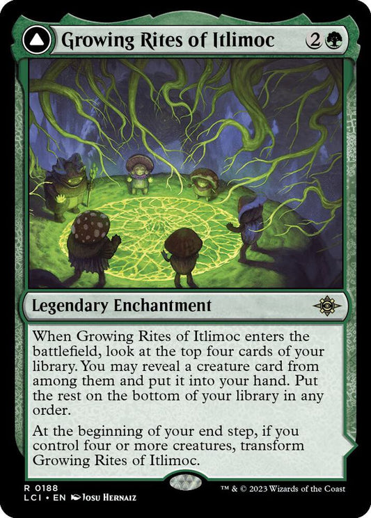 Growing Rites of Itlimoc #188 Lost Caverns of Ixalan