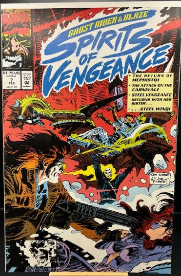 Ghost Rider & Blaze Spirits of Vengeance #7 (1993)