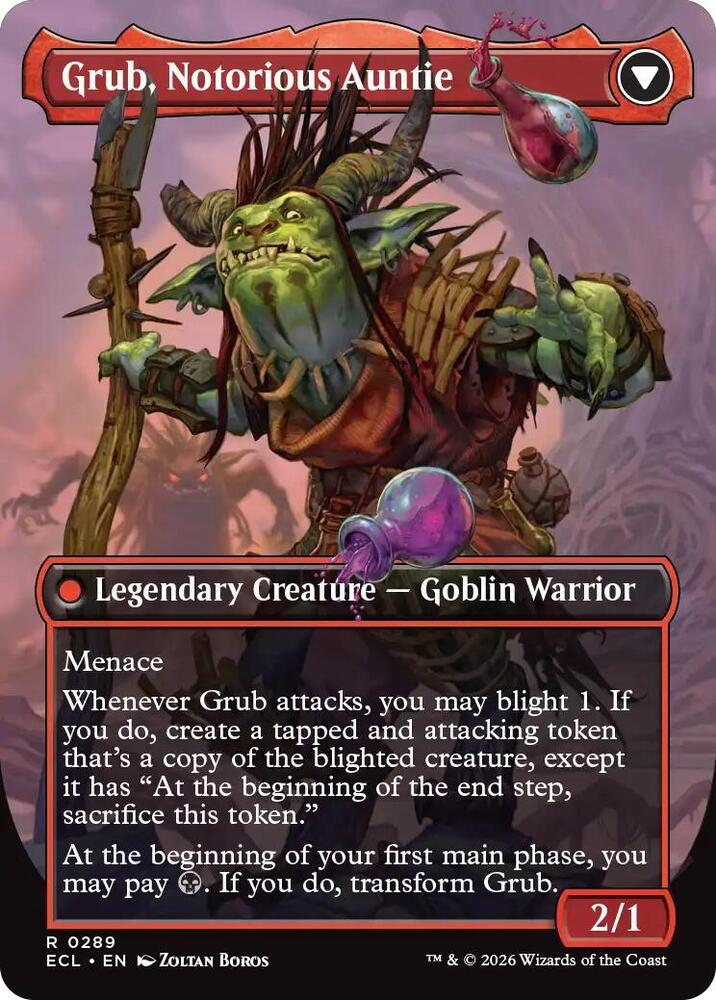 Grub, Storied Matriarch (Borderless) #289 Lorwyn Eclipsed