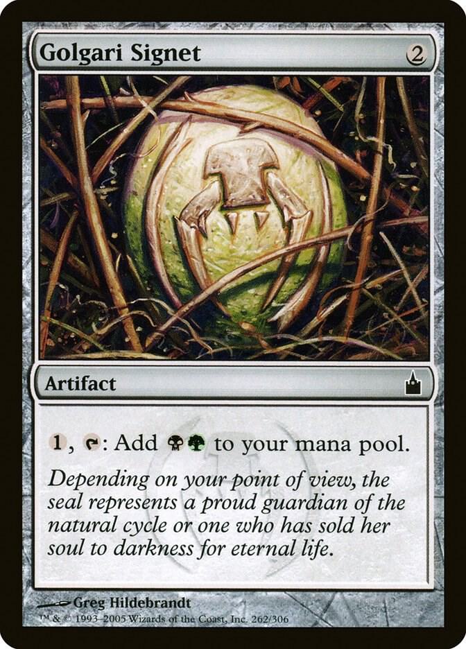 Golgari Signet #262 Ravnica: City of Guilds