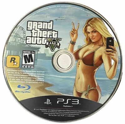 PS3 Grand Theft Auto V (Disc Only)