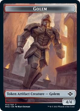 Golem Token #12 Modern Horizons 2