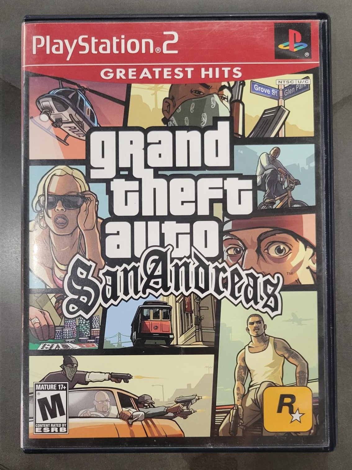 Playstation 2 Grand Theft Auto San Andreas (Greatest Hits) (Complete)