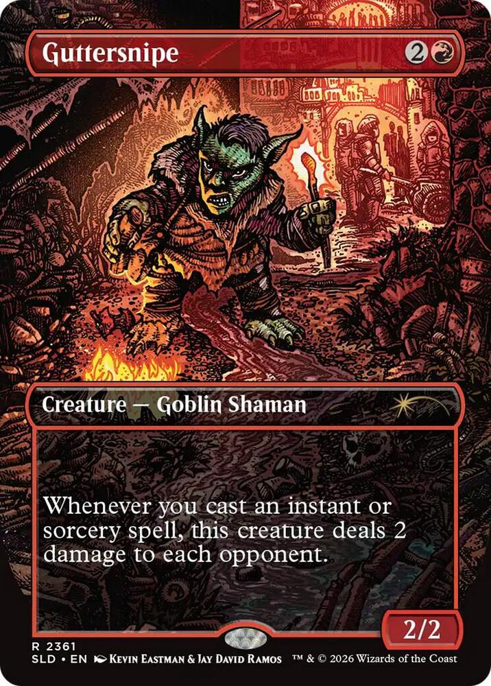 Guttersnipe #2361 FOIL Secret Lair Drop Series