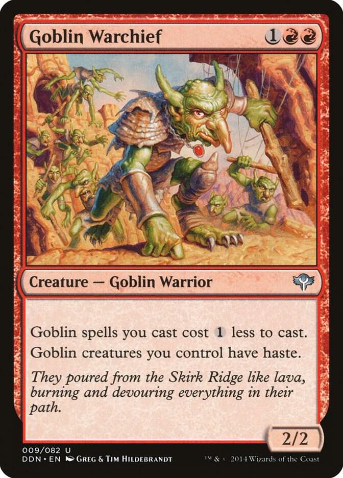 Goblin Warchief #9 Duel Decks: Speed vs. Cunning