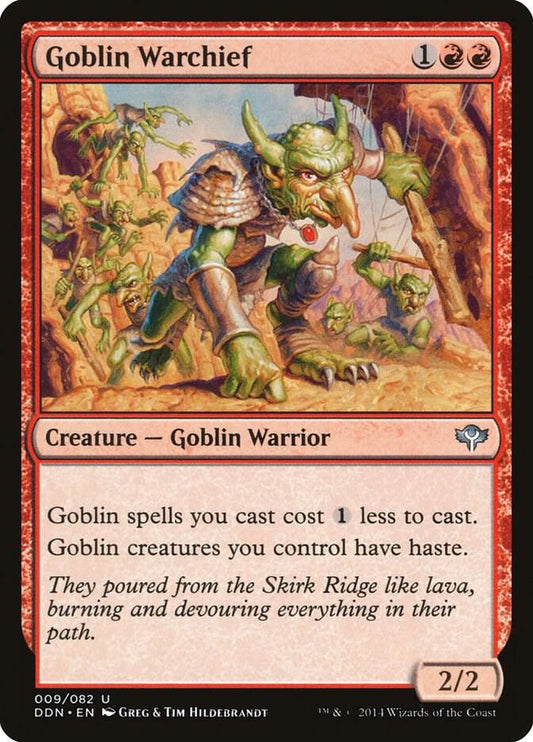 Goblin Warchief #9 Duel Decks: Speed vs. Cunning