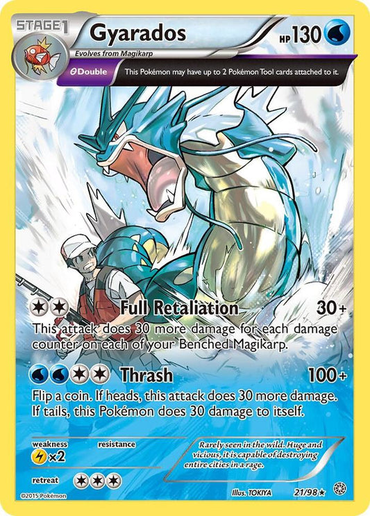 Gyarados #21 HOLOFOIL XY - Anceint Origins
