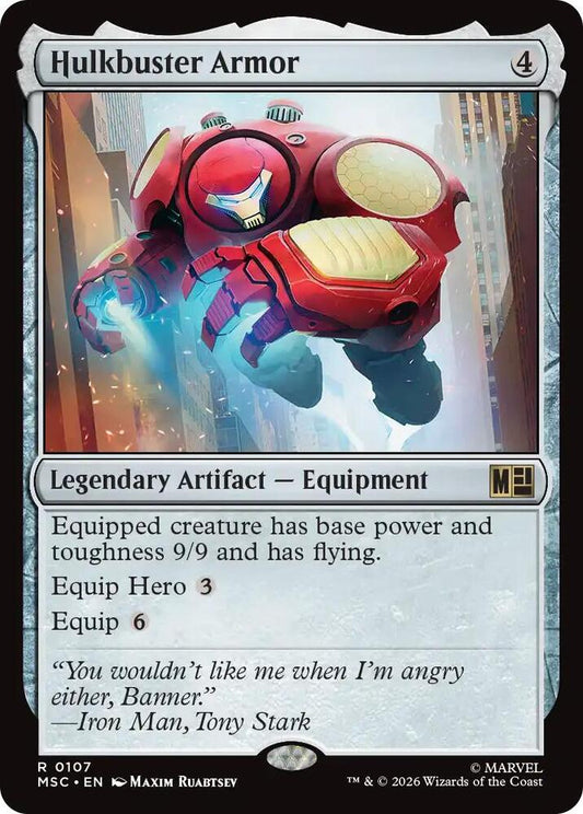 Hulkbuster Armor #107 Commander: Marvel Super Heroes
