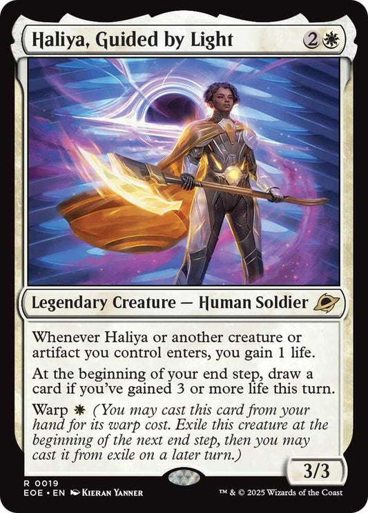 Haliya, Guided by Light #19 FOIL Edge of Eternities