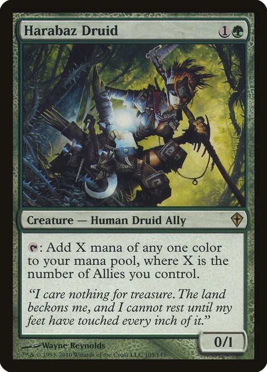 Harabaz Druid #105 Worldwake