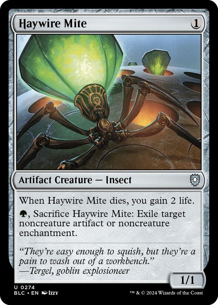 Haywire Mite #274 Commander: Bloomburrow