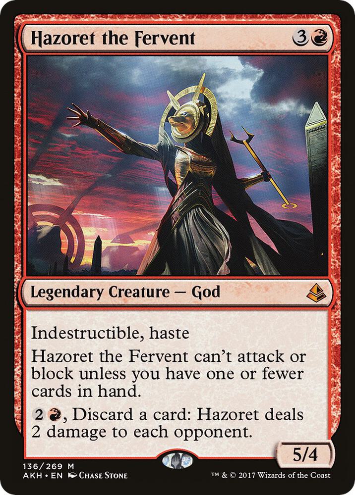 Hazoret the Fervent #136 Amonkhet