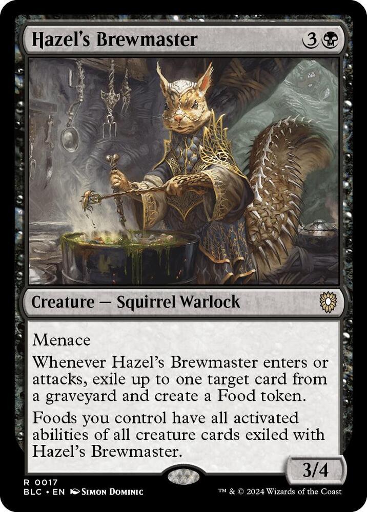 Hazel's Brewmaster #17 Commander: Bloomburrow