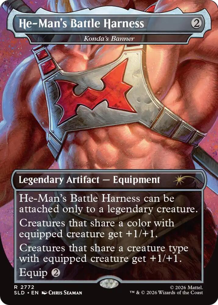 He-Man's Battle Harness (Konda's Banner) #2772 Secret Lair Drop Series