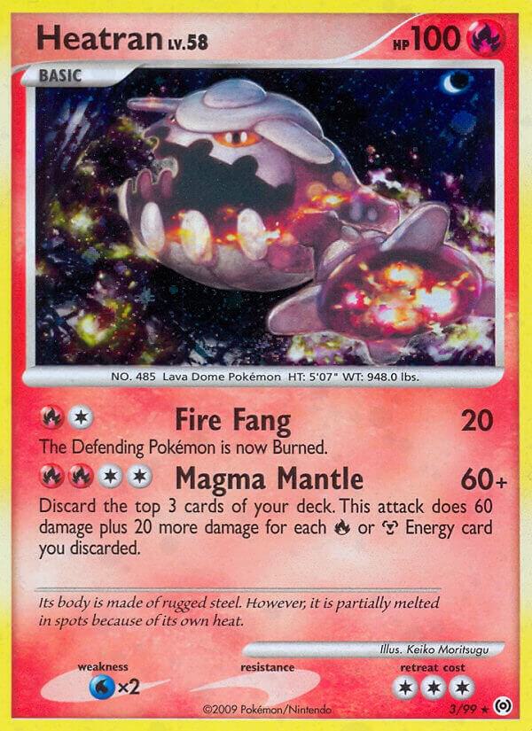 Heatran #3 FOIL Arceus
